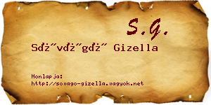 Sóvágó Gizella névjegykártya